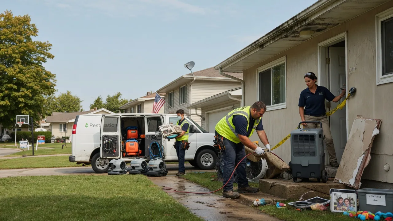 Water Damage Restoration in Richeyville, PA near me